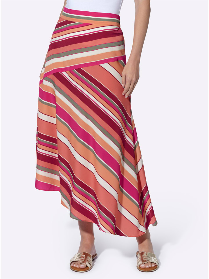 

Heine Летняя юбка с принтом «грейпфрут-хаки»