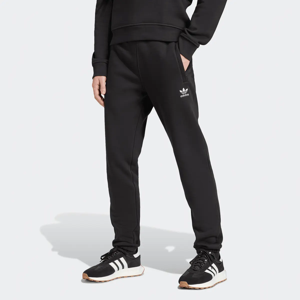 

Брюки adidas Originals Trefoil Essentials Hose, черный