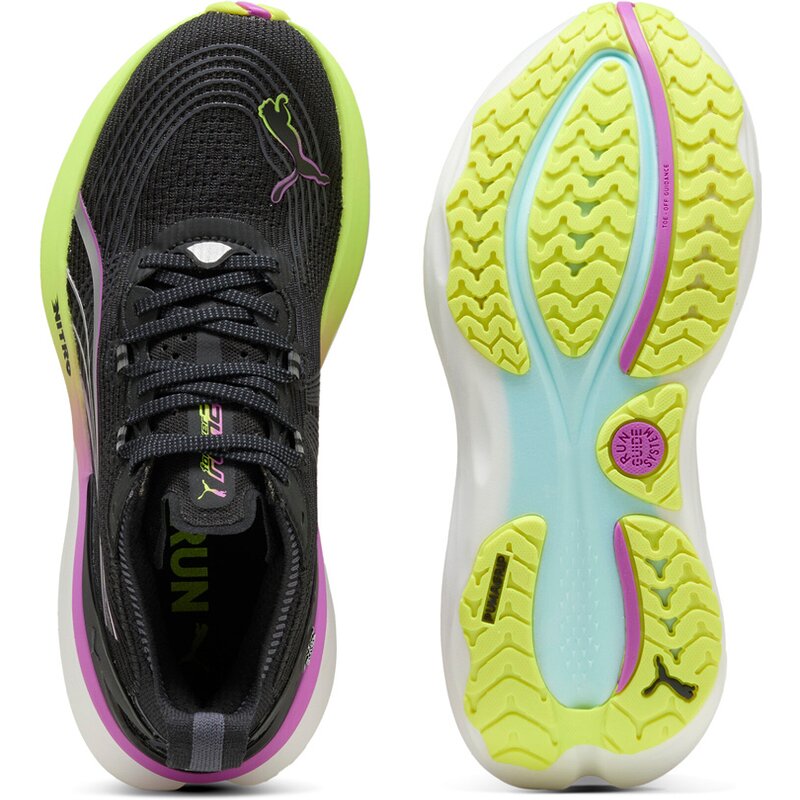 Кроссовки для бега foreverrun nitro 2 wn Puma, цвет puma black-pure magenta — фото 2