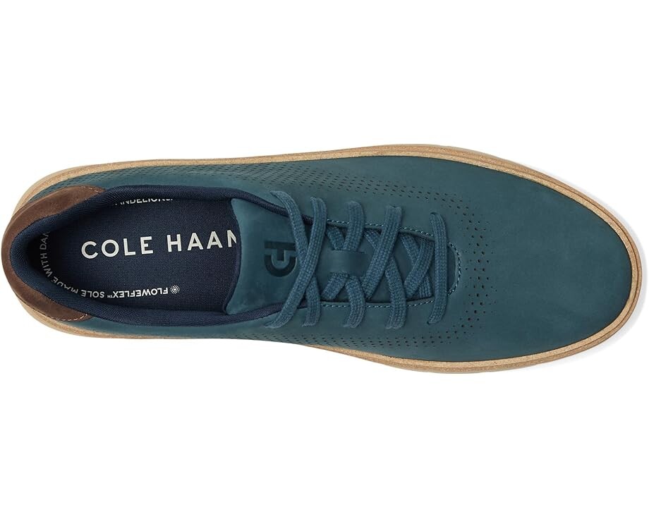 Кроссовки Cole Haan Grandpro Featherarc Laser Sneakers, цвет Orion Blue Nubuck/Oxford Tan/Lava — фото 2