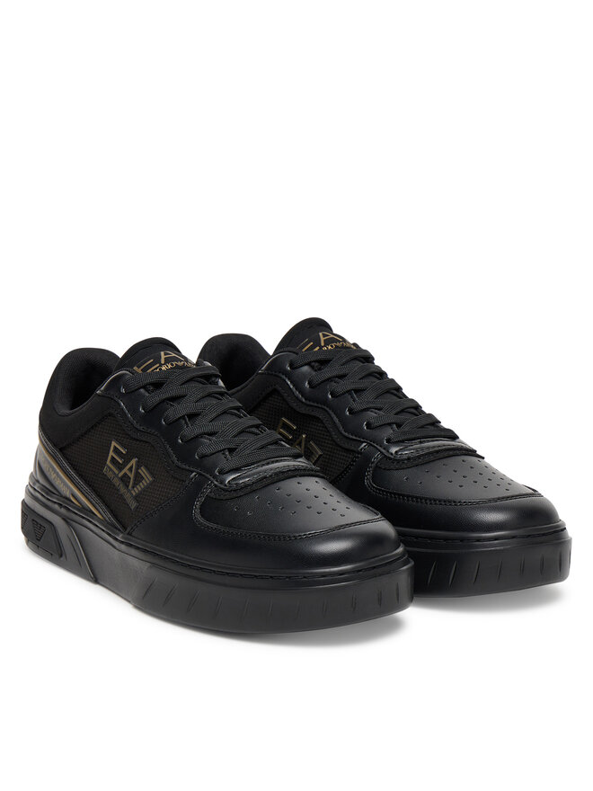 Кроссовки 7X000338 AF18614 MZ177 Ea7 Emporio Armani, черный — фото 2