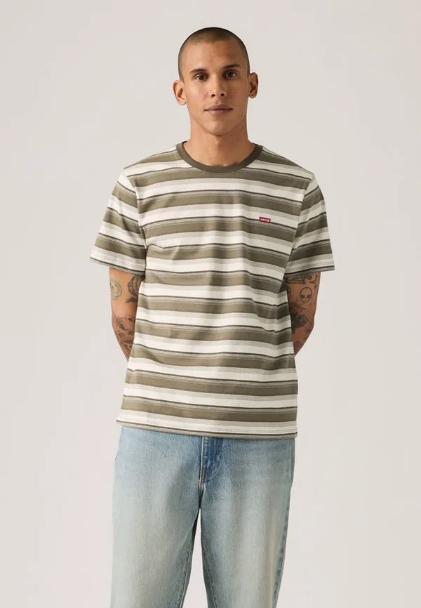 Оригинальная футболка с принтом Levi'S, Jen Stripe Maitake Brown