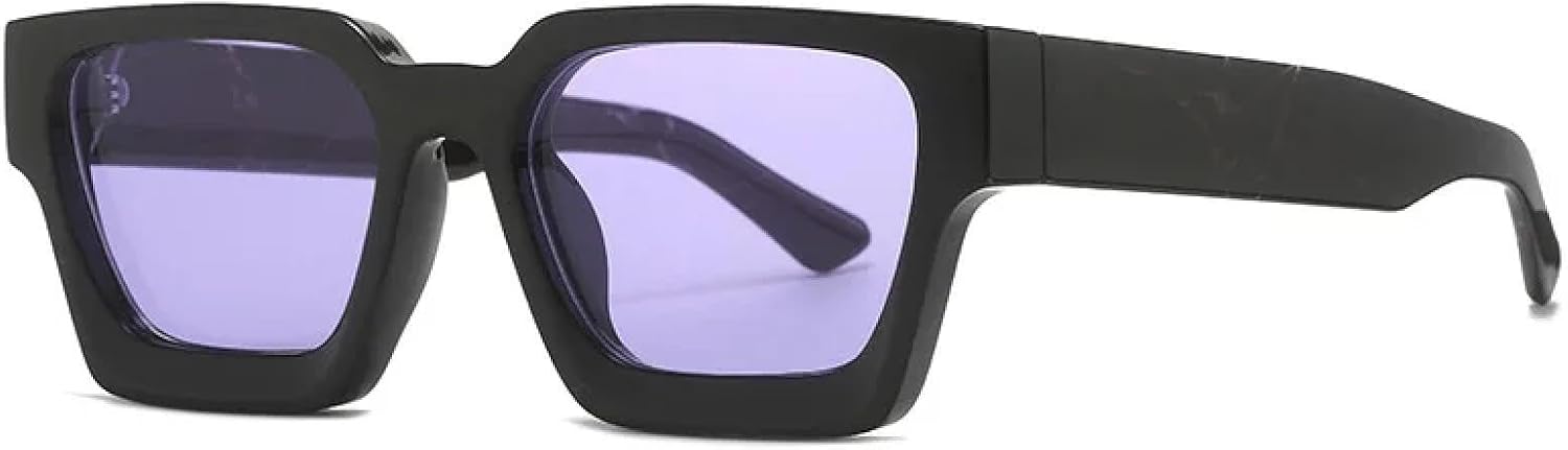 

Классические панк-солнцезащитные очки для женщин и мужчин, винтажные, с леопардовым принтом, для активного отдыха, с защитой от УФ-излучения UV400 UATXTAU, C4black-purple