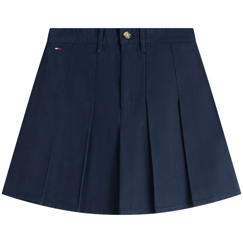 Джинсовая мини-юбка Tommy Hilfiger Navy Blue C1G