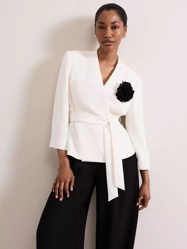 

Куртка Phase Eight Sophin Corsage, слоновая кость