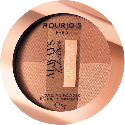 

Стойкая бронзирующая пудра Always Fabulous 002 Dark 9G, Bourjois