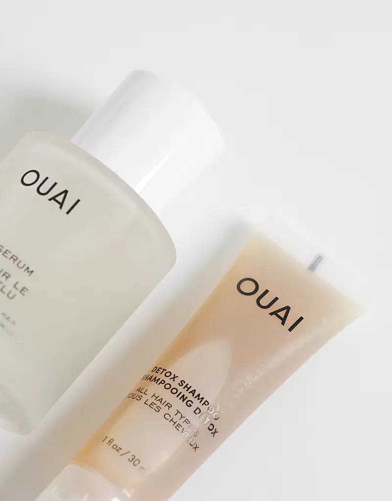 Сыворотка для кожи головы OUAI 60 мл и детокс-шампунь Deluxe, 30 мл — фото 4