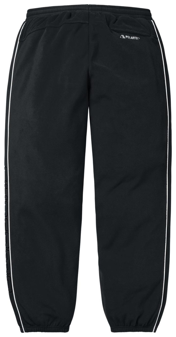 Брюки Supreme Polartec Reflective Piping Pant, черный — фото 2