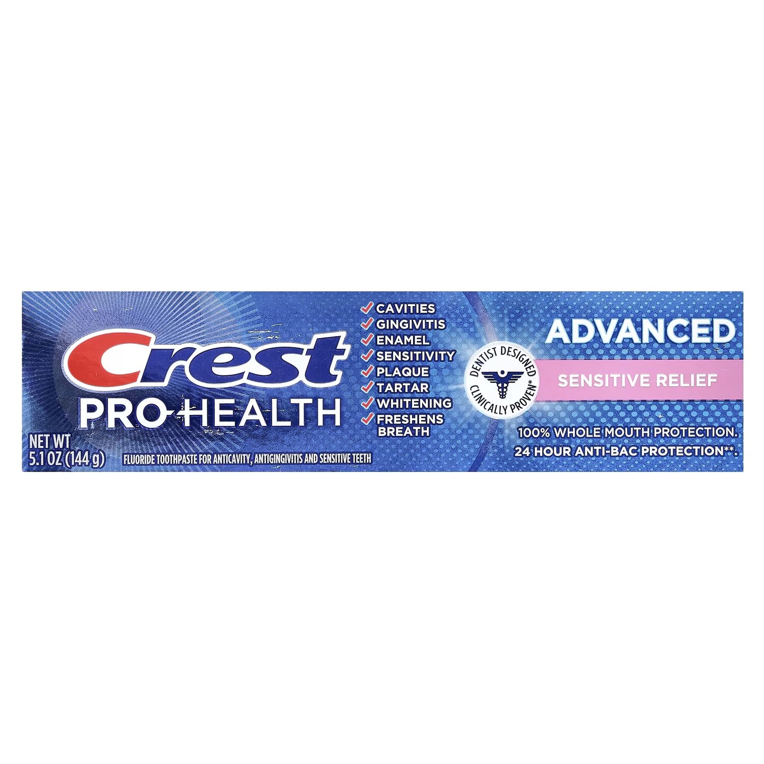 Зубная паста Crest Pro-Health Advanced чувствительная помощь, 144 г — фото 2