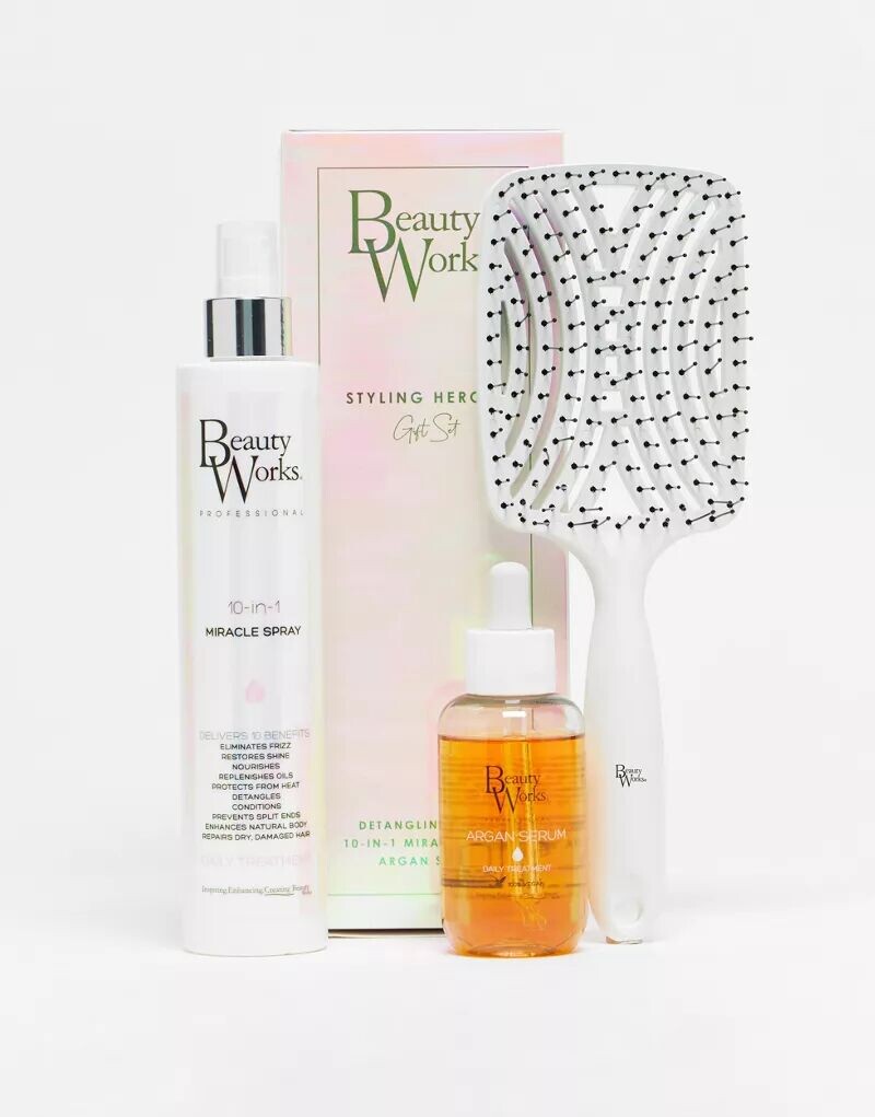 

Подарочный набор для ухода за волосами Beauty Works Styling Heroes