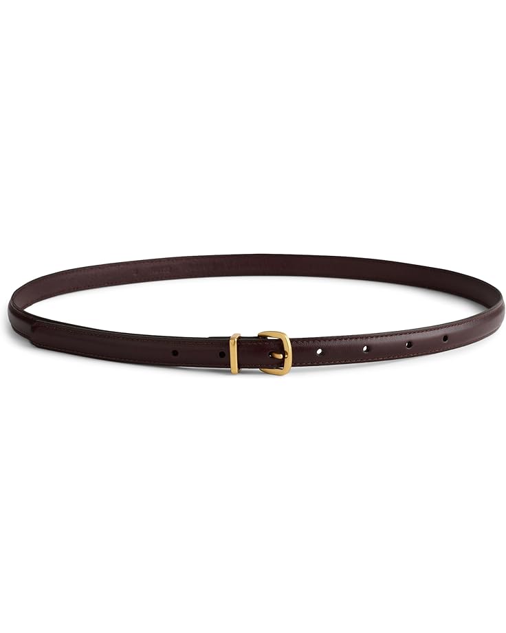 

Ремень Madewell Skinny Essentials Belt, цвет Dark Carob