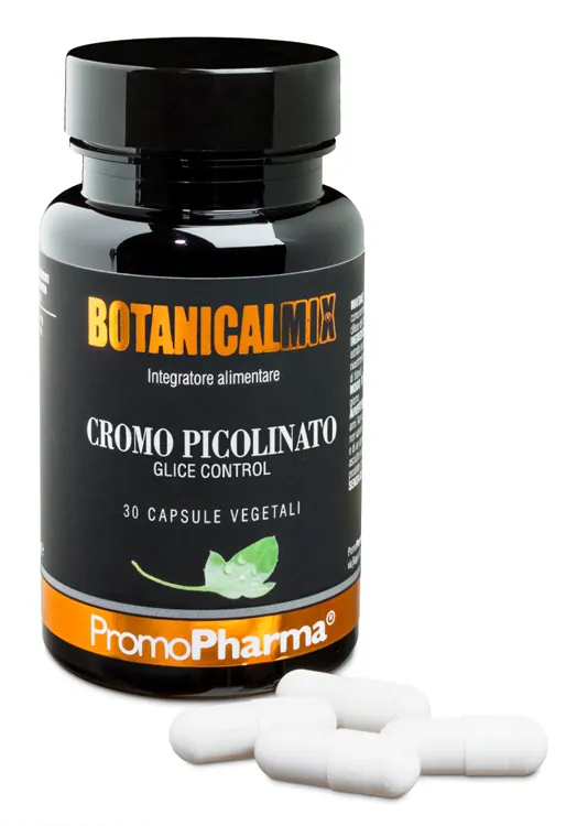 

PromoPharma BotanicalMix Пиколинат хрома 30 капсул Поддержка метаболизма