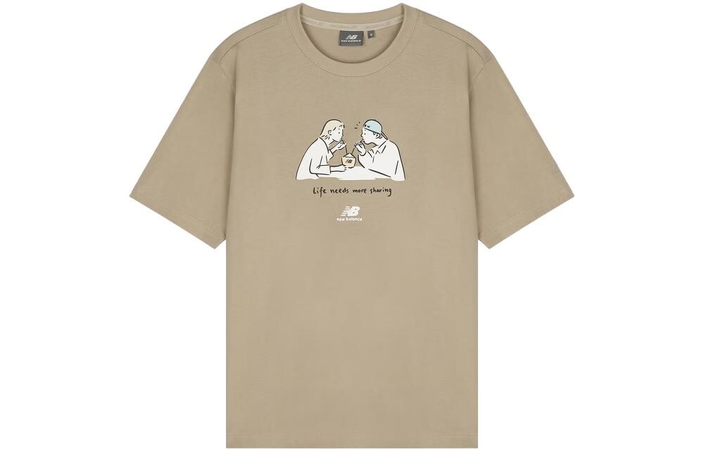 

Футболка унисекс New Balance, Хаки