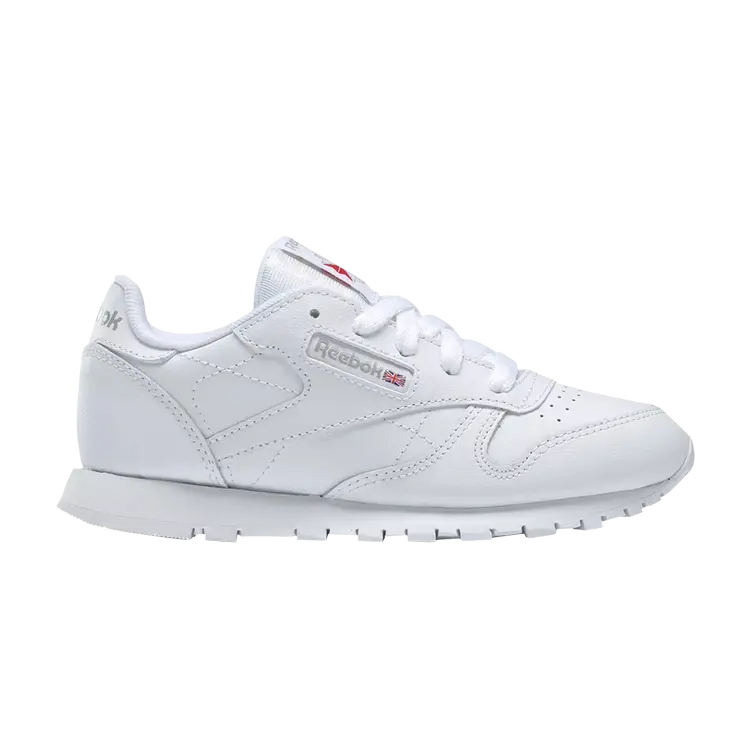 

Кроссовки Reebok Classic Leather Little Kid, белый