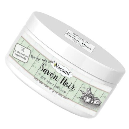 

Черное мыло Savon Noir 100% натуральное 120г, Nacomi