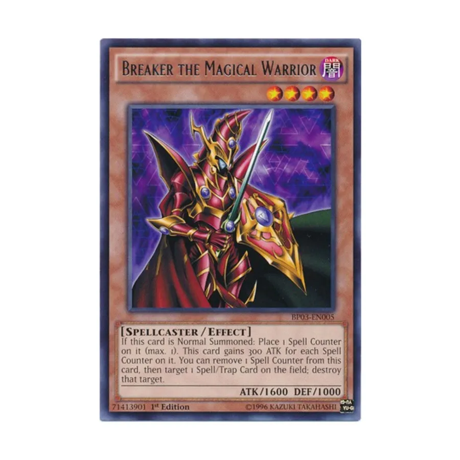 

CCG Брейкер Волшебный Воин (Редкий), Yu-Gi-Oh - Battle Pack 3 - Monster League - Singles