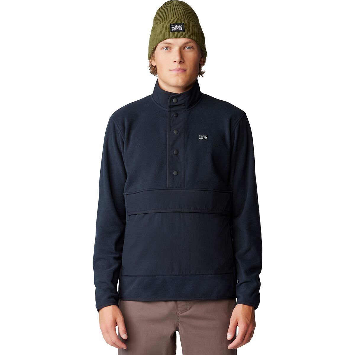 

Микрофлисовая толстовка на молнии Mountain Hardwear, черный