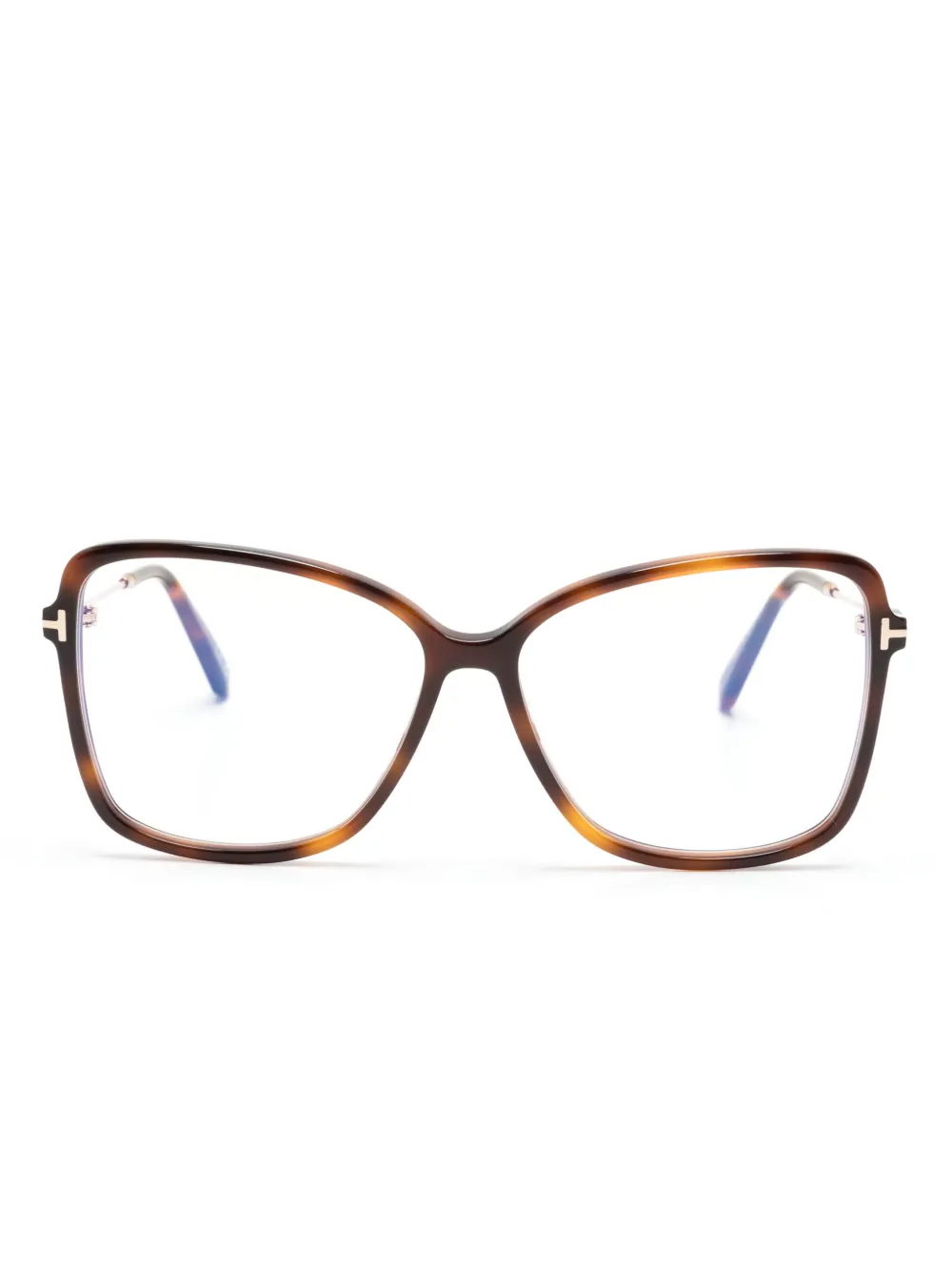 

Очки в оправе 'бабочка' TOM FORD Eyewear, коричневый