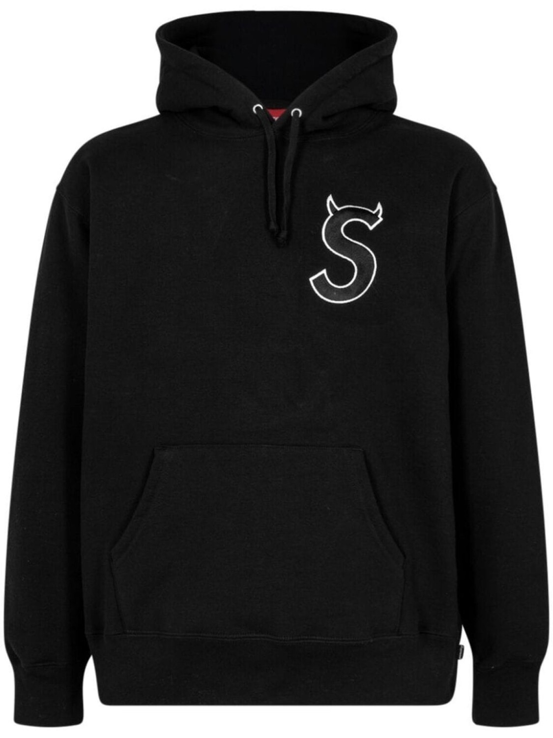 

Supreme худи с логотипом, черный