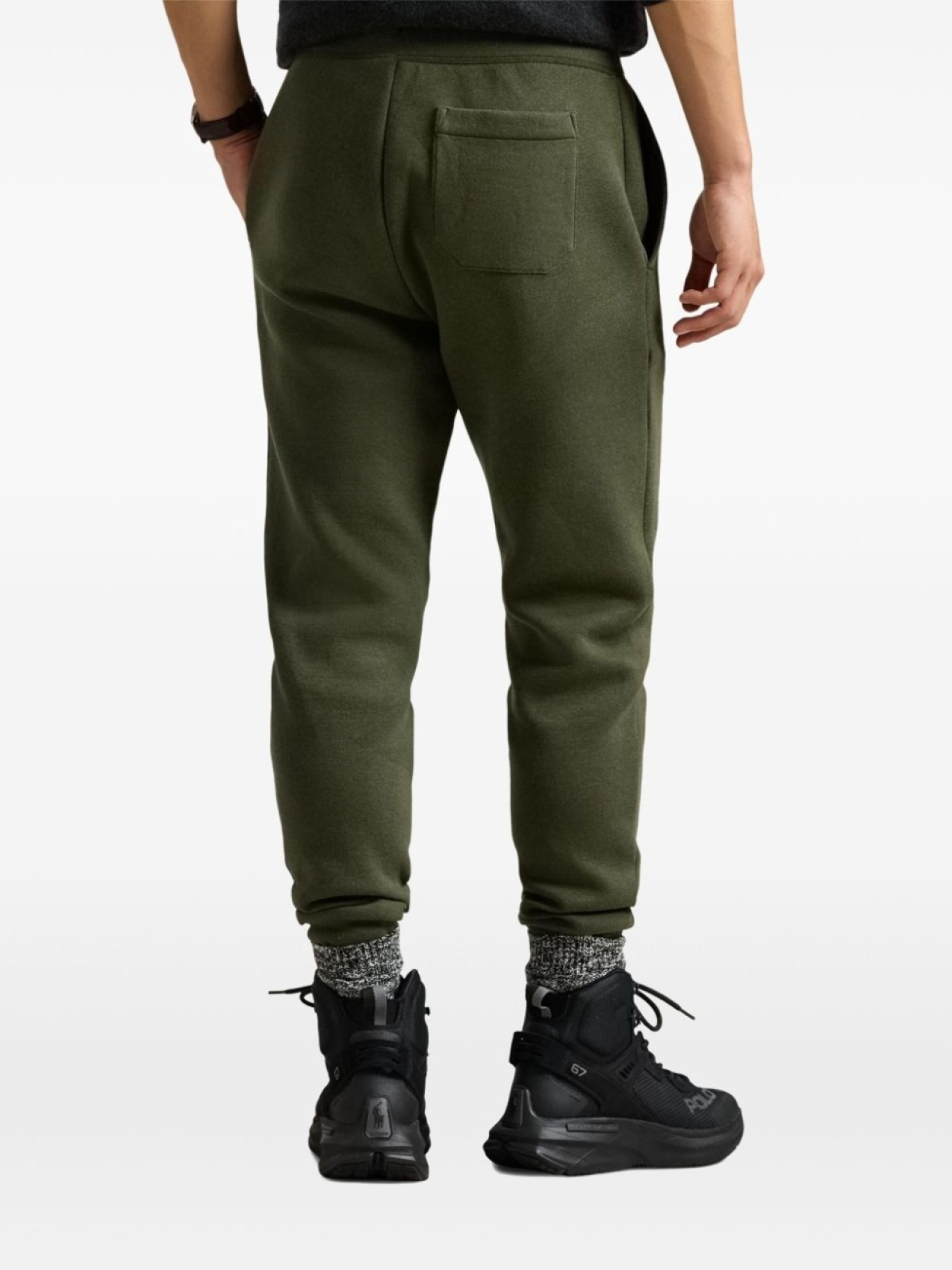Polo Ralph Lauren спортивные брюки с вышивкой Polo Pony, зеленый — фото 4