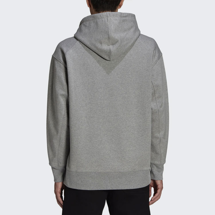 Толстовка Adidas Y 3 Classic Chest Logo Y-3, серый — фото 4