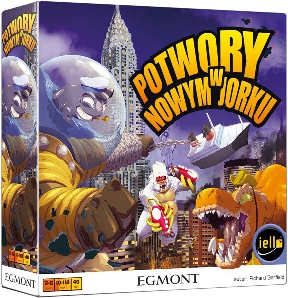 

Монстры в Нью-Йорке, семейная игра, Эгмонт Egmont