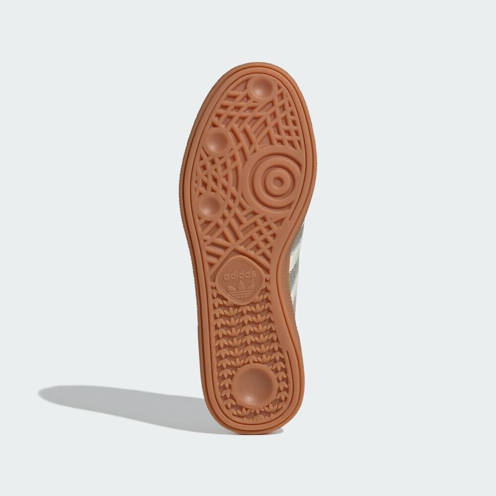Кроссовки Adidas HANDBALL SPEZIAL, цвет Silver Pebble/Off White/Gum — фото 3