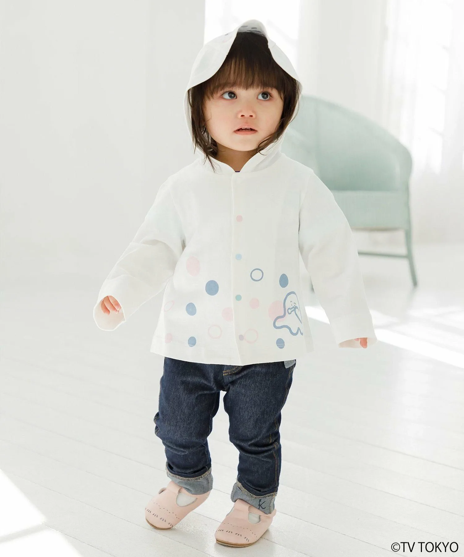Худи Shina Push Shabon Kids Suite, Off-white [002] — фото 2