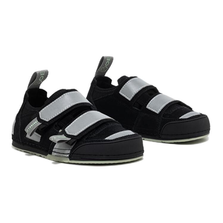 Детские кроссовки для скейтбординга GS Low-top Black Oetzi, черный — фото 3