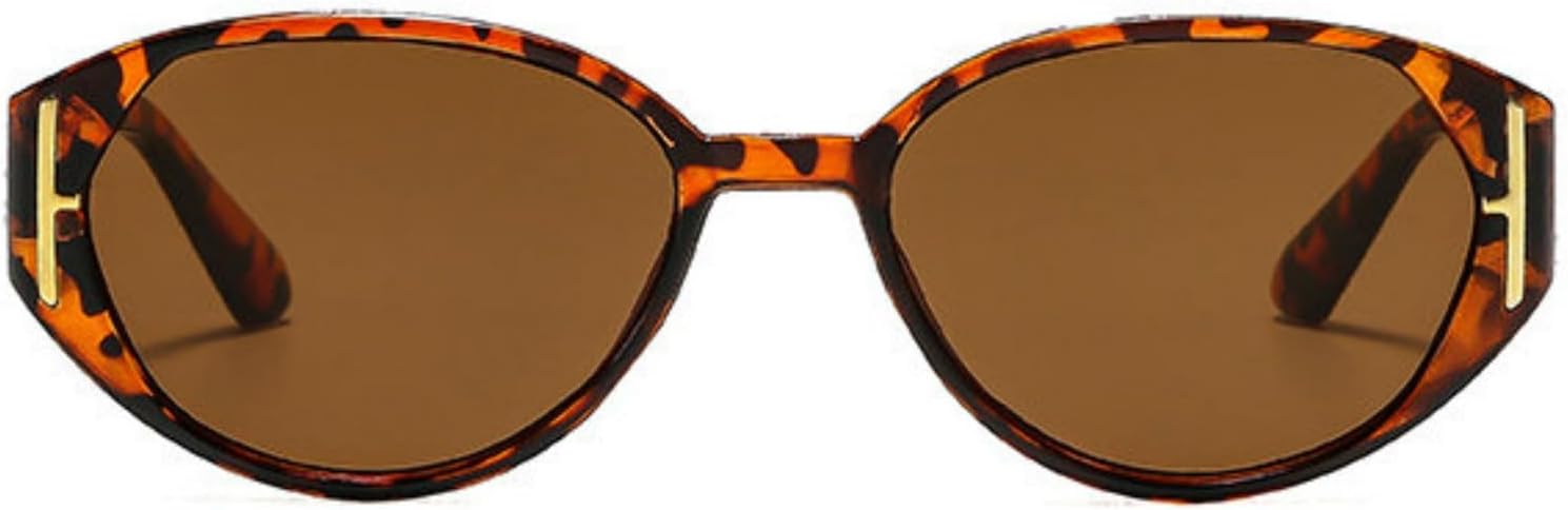 

Willochra Женские овальные солнцезащитные очки, модные роскошные солнцезащитные очки «кошачий глаз» для женщин, винтажные дизайнерские очки с металлическим декором, C5