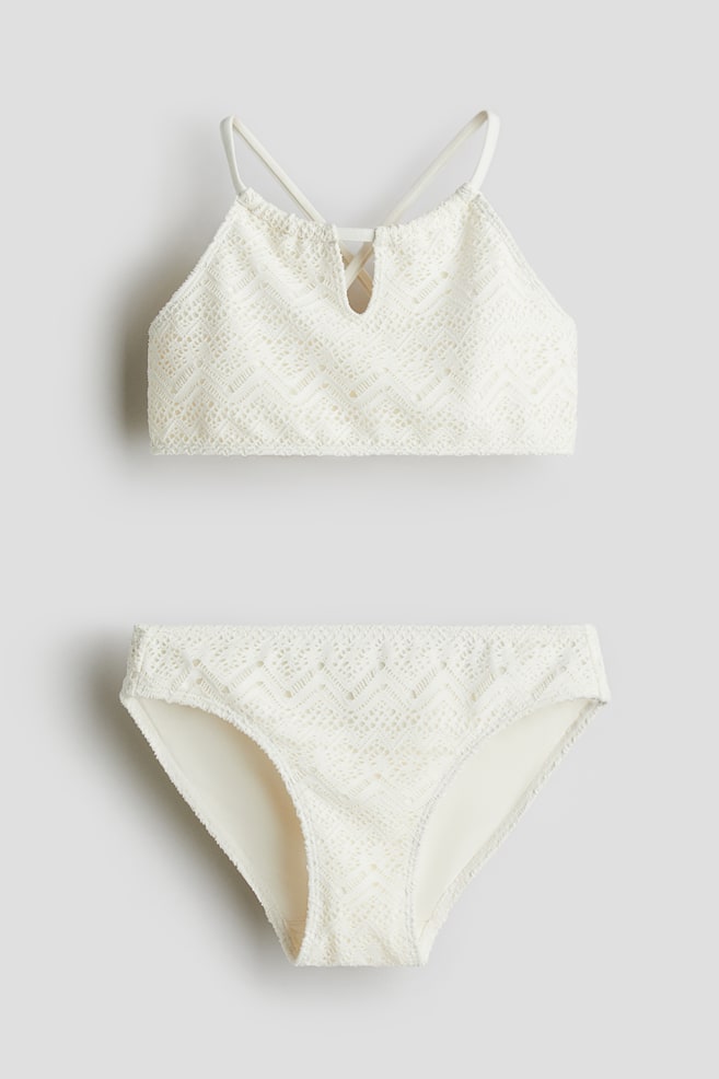

Бикини крючком H&M, белый