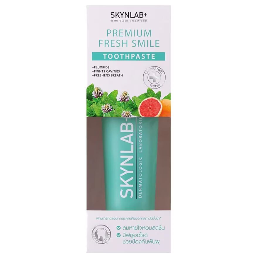 

Skynlab Зубная паста Premium Fresh Smile 120 г, Green