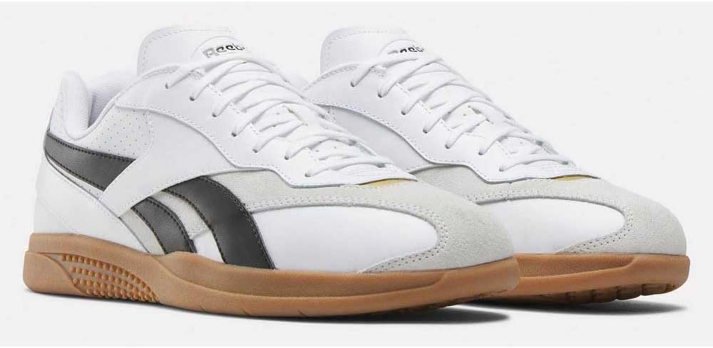 Кроссовки Reebok Hammer Street унисекс, белый/золотой — фото 4