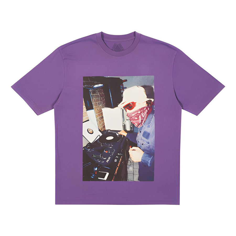 

Футболка PALACE Mixer Purple DJ Character Short Sleeve Unisex, фиолетовый