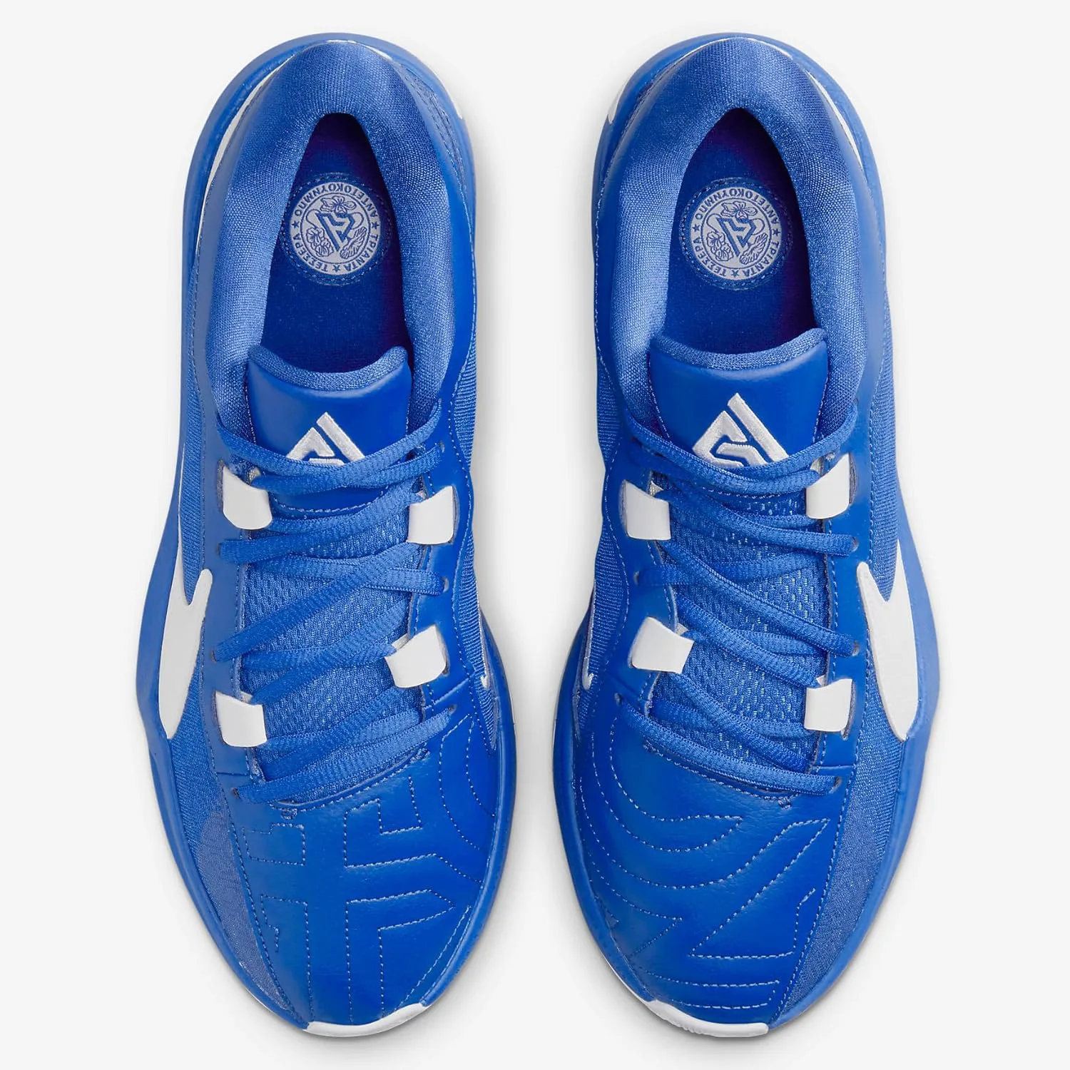 Мужские баскетбольные кроссовки Nike Zoom Freak 5, синий — фото 4