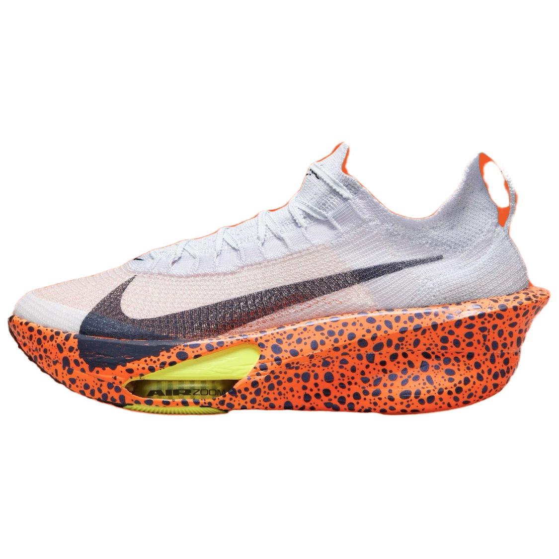 

Кроссовки Nike Air Zoom Alphafly Next% 3 Electric Pack Olympic Safari, белый/оранжевый