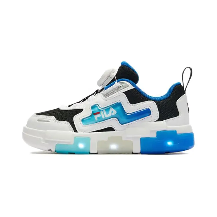 

FILA KIDS Детские кроссовки BOA с противоскользящим покрытием, износостойкие, низкие, черные, белые, синие, для детей от 3 до 7 лет