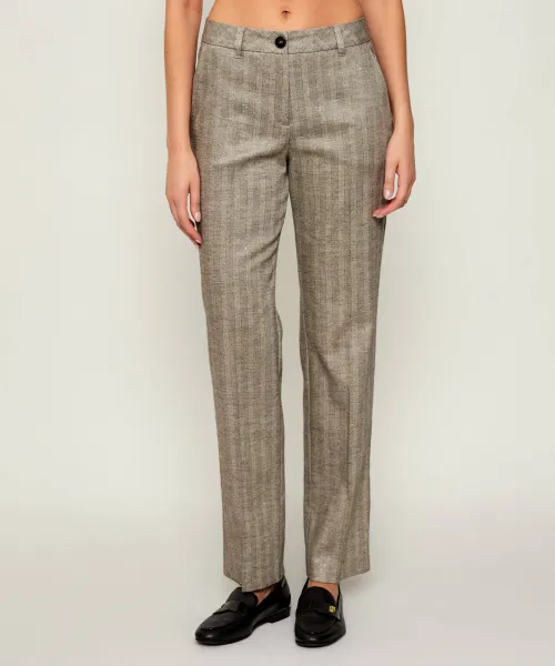 

Брюки-Сигареты Regular fit Marc Cain, серый