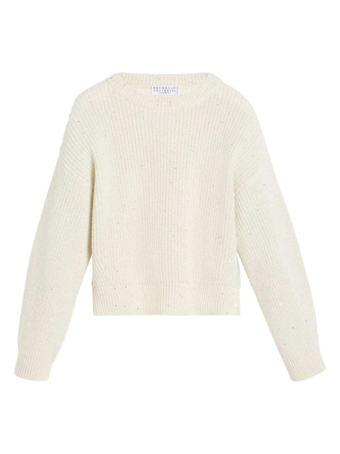 

Ослепительный свитер Brunello Cucinelli Kids, белый