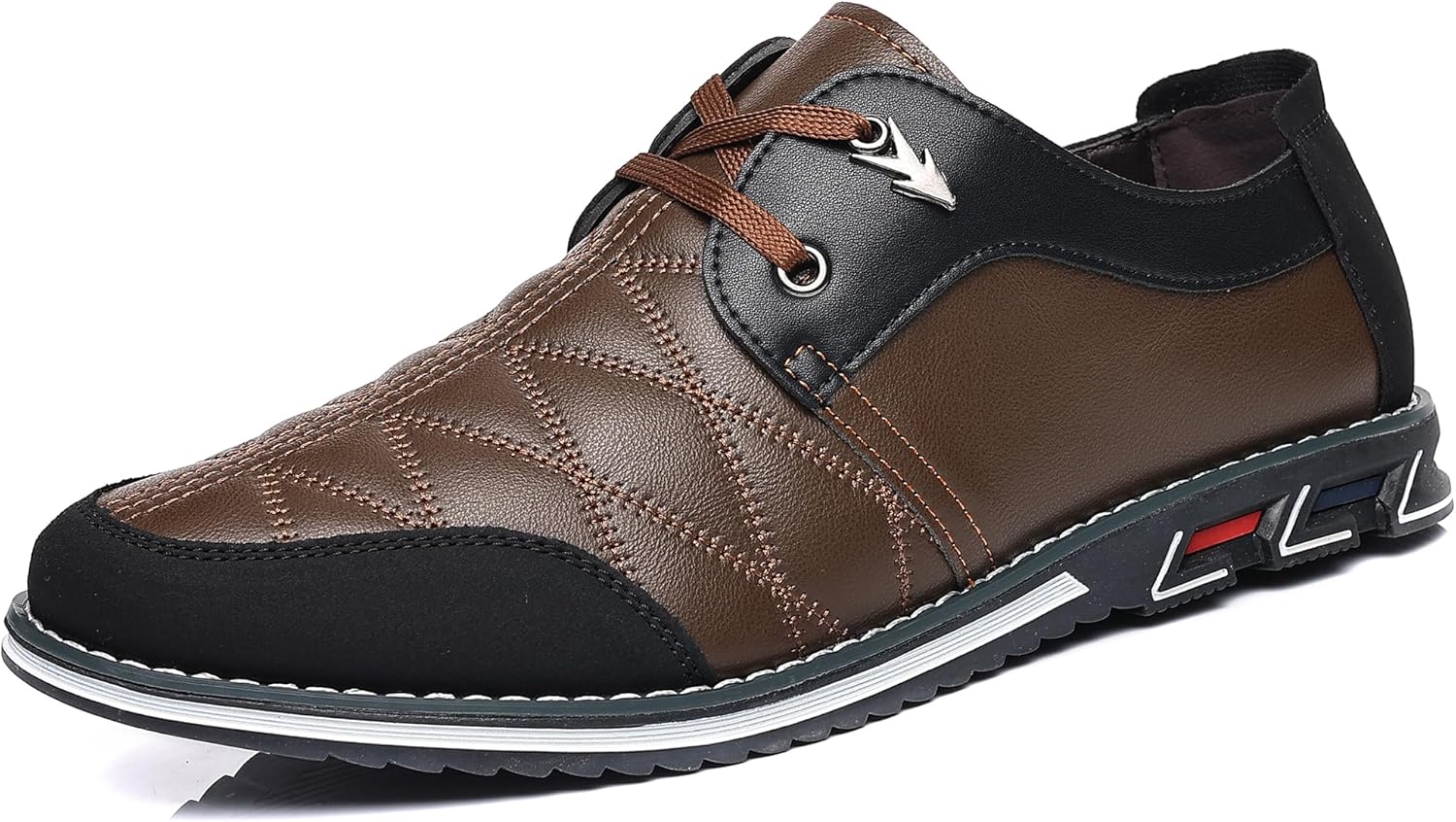 

Мужские повседневные туфли COSIDRAM, модные кроссовки, деловые туфли для мужчин, обувь для прогулок, комфортные лоферы для офиса, коричневый