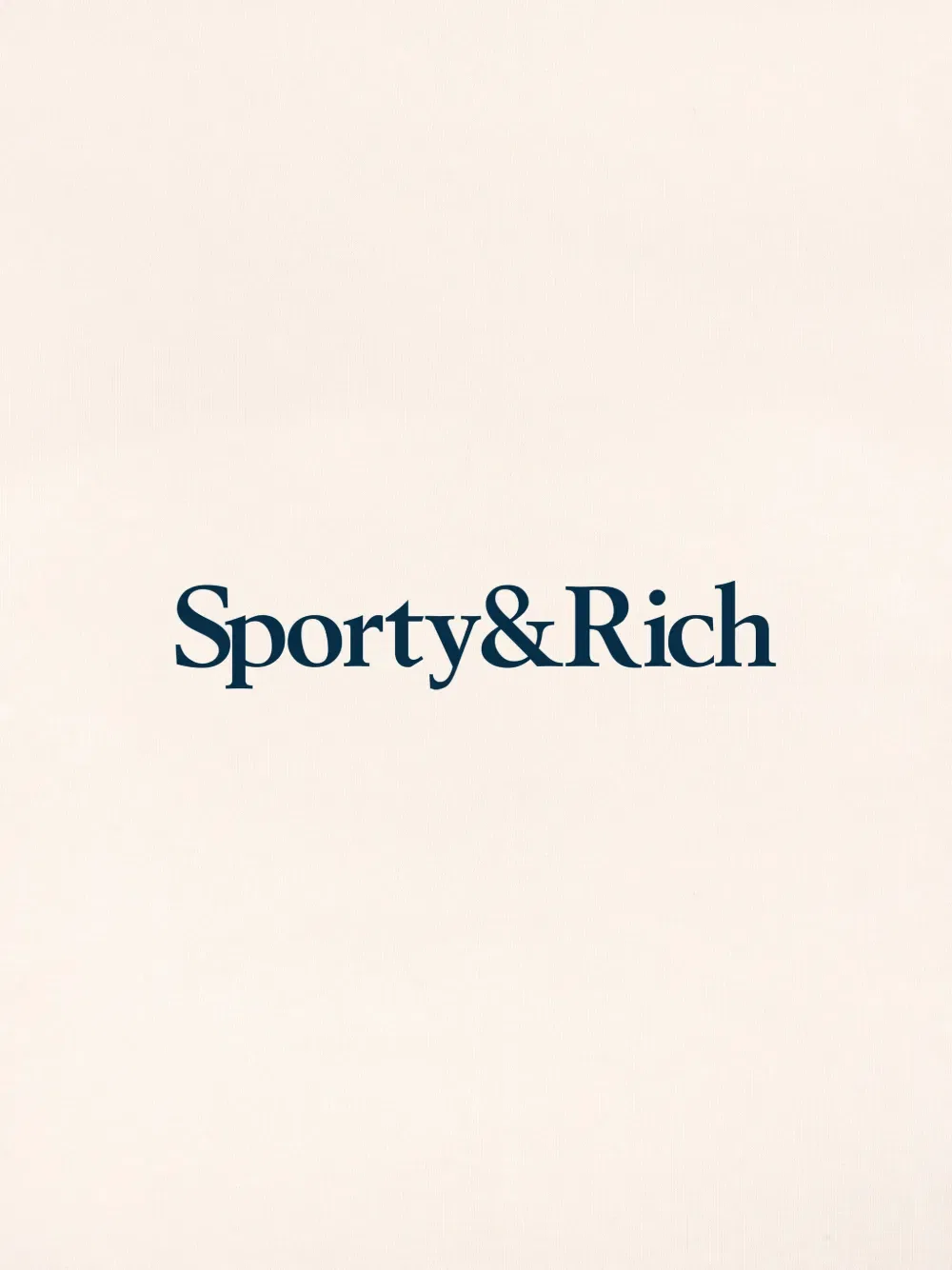 Свитшот с круглым вырезом и логотипом Sporty & Rich Kids, нейтральный — фото 3