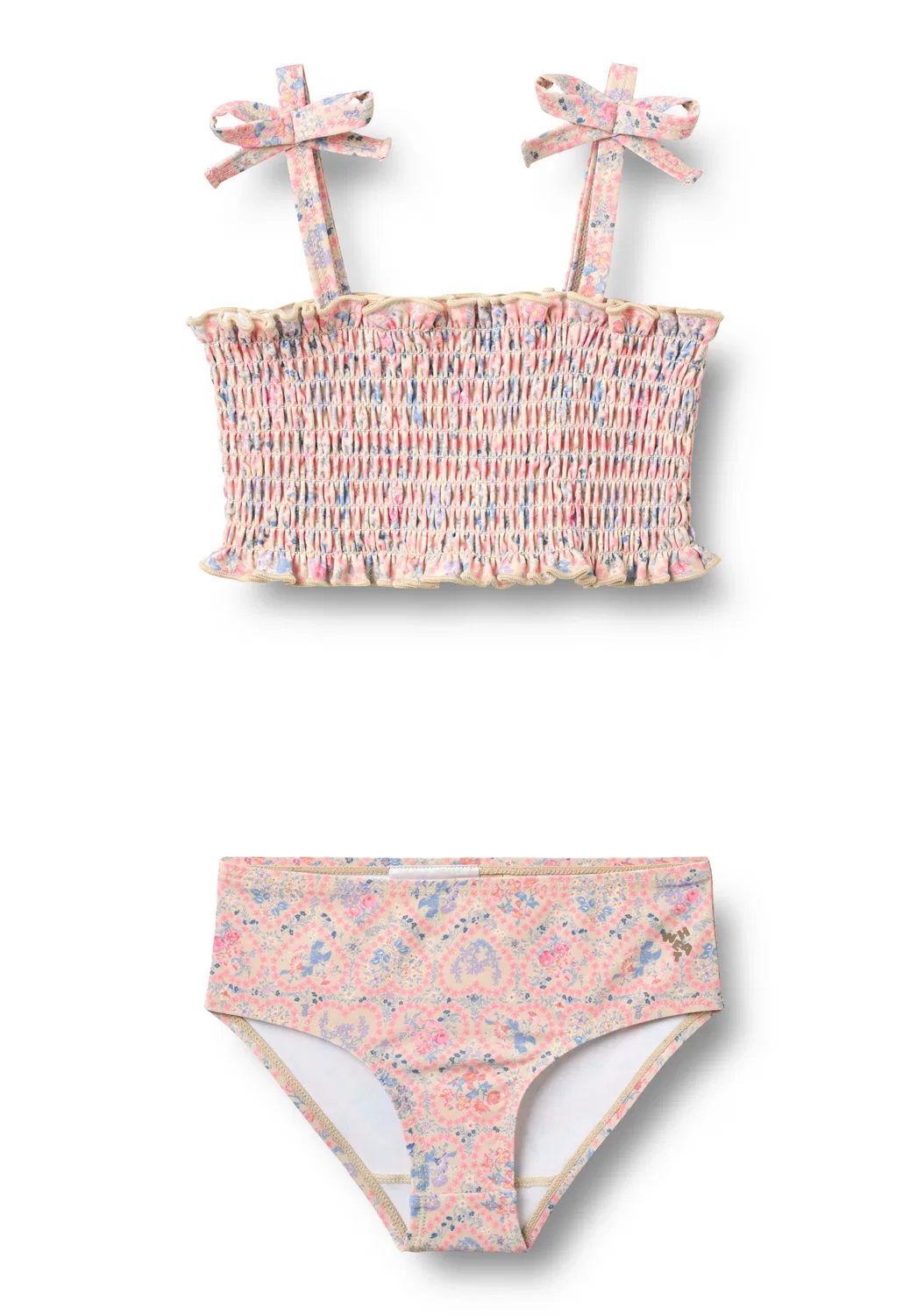Бикини-бандо 'Карла' Wheat, Rose/Dusky Pink