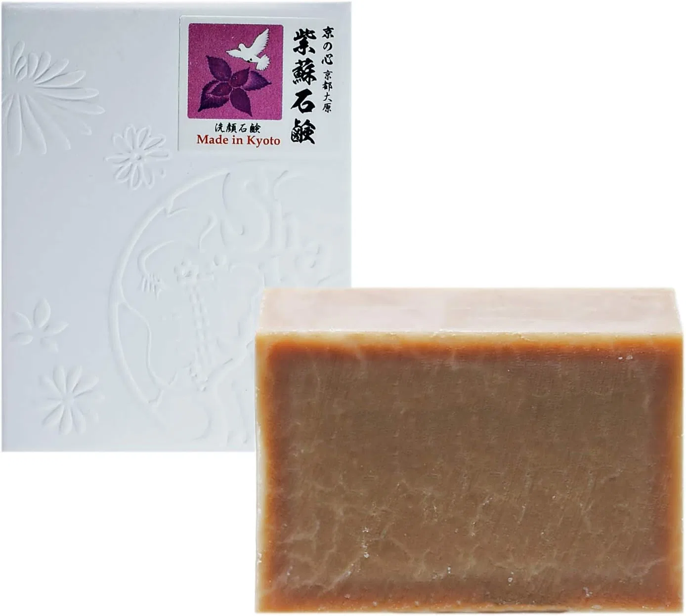 Умывальное мыло Kyoto Shabonya Facial Wash Soap Shiso 90 г