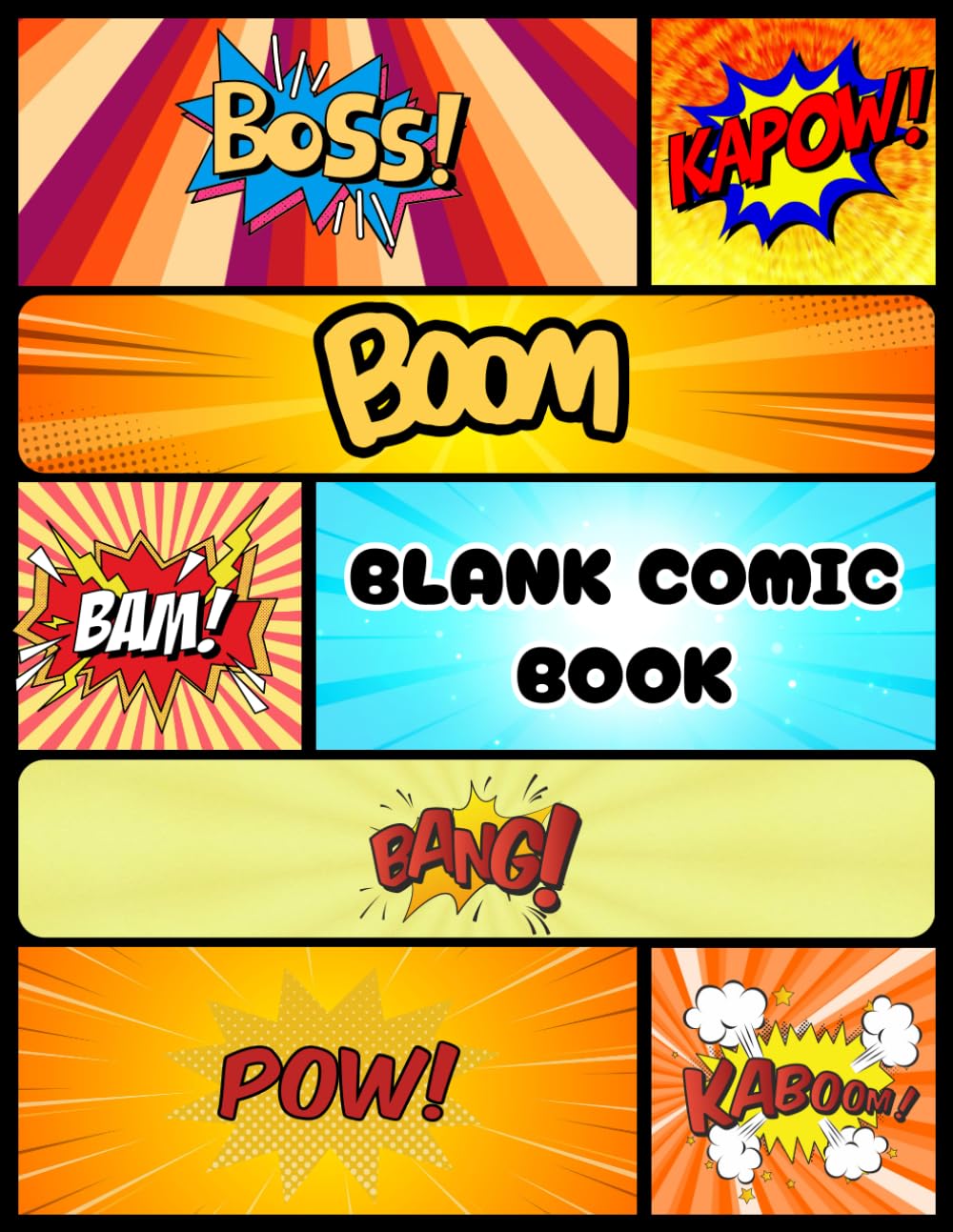

Blank Comic Book: Make your own comic book (Independently published)