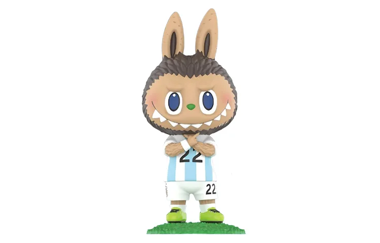 

Фигурка Pop Mart Labubu The Monsters Argentina National Team Official Collection Blind Box, 15 см, Lautaro Martinez