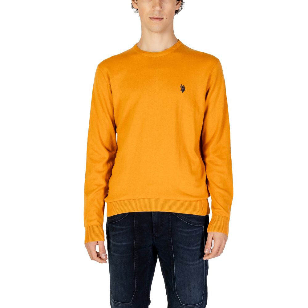

Оранжевый хлопковый свитер U.S. Polo Assn.