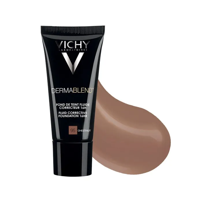 

Vichy Dermablend Fluid Foundation Corrector 16h 95 Лесной орех 30 мл