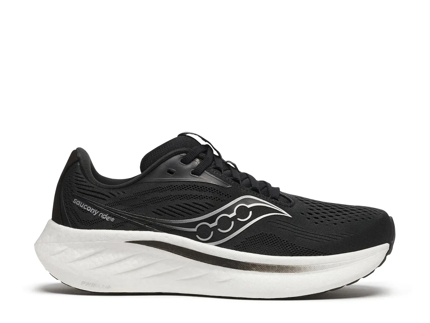 Кроссовки Saucony Ride 17 для бега — женские, черные