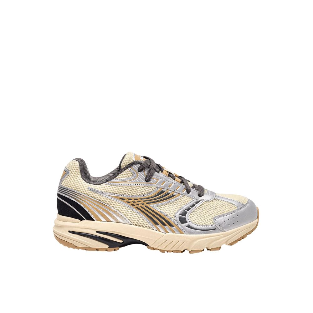 

Кремовые синтетические кроссовки Diadora