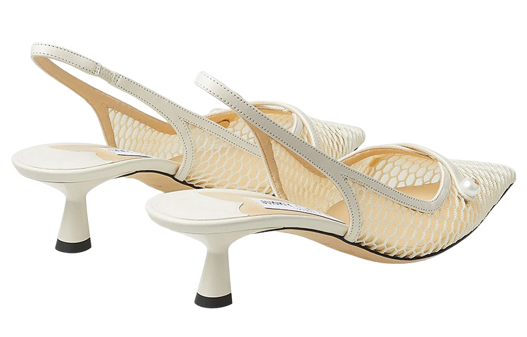 Амита 45мм Лодочки на Тонком Каблуке Jimmy Choo — фото 4